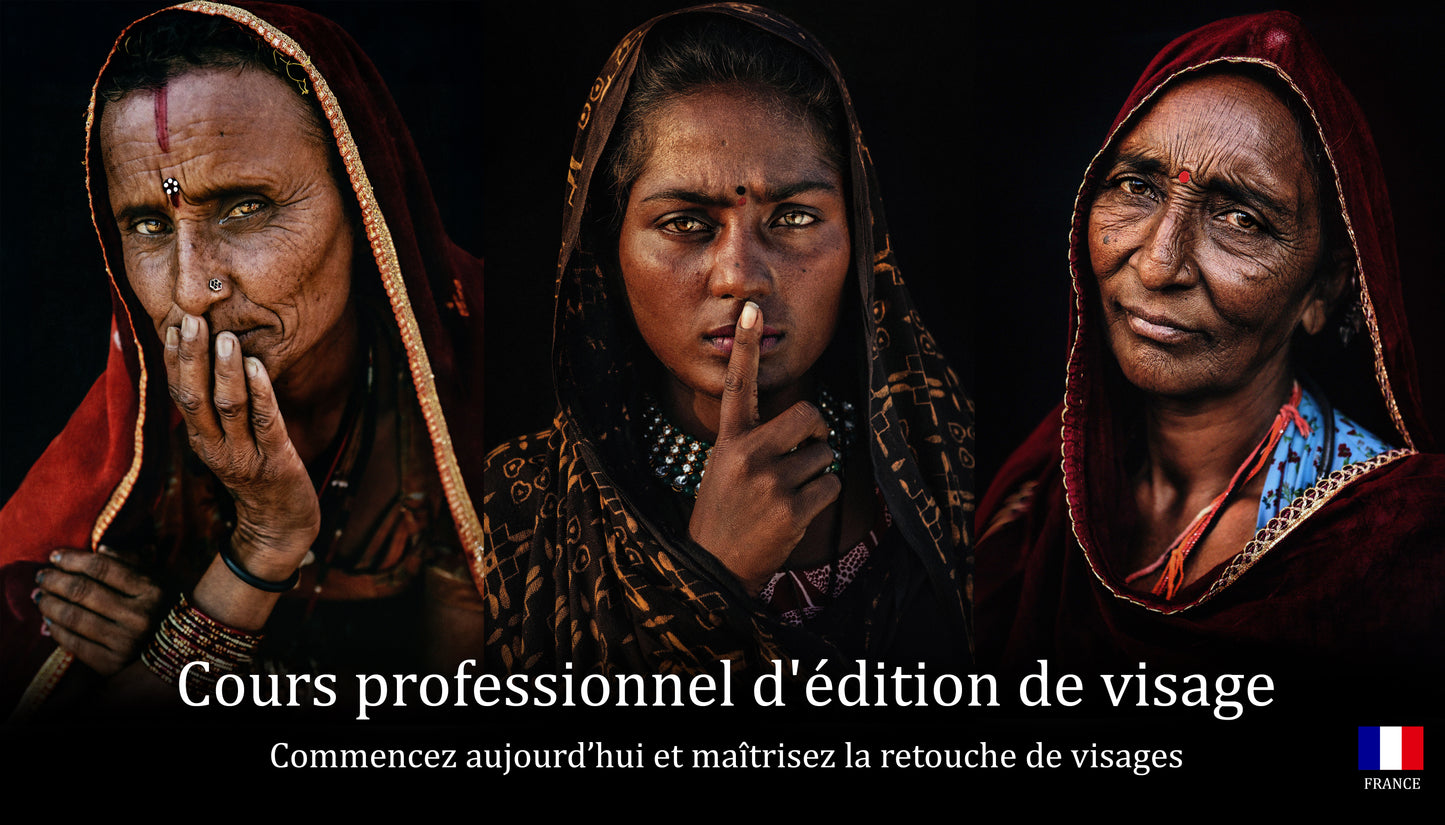 Professional faces editing course