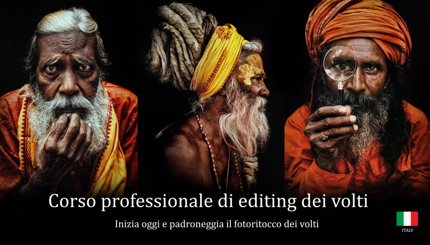 Professional faces editing course